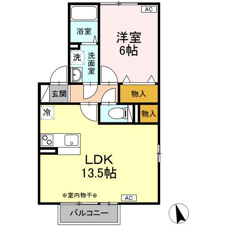 フィーノⅡの間取り