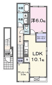 Ｏｆｆｉｎｇ　Ⅱの間取り