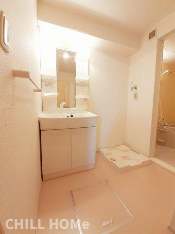 ティエラの洗面所|当社、チルホームのHPもご覧ください(^^)/物件情報多数♪