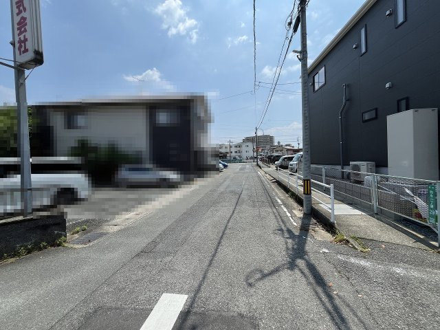 【その他】 | 福岡市南区弥永1丁目第14　1号棟（全1棟）【仲介手数料無料・0円】 | 現地写真。前面道路です。