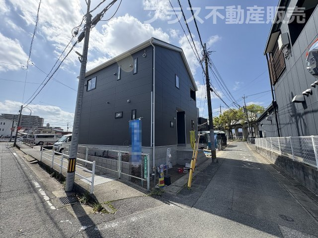 【外観】 | 福岡市南区弥永1丁目第14　1号棟（全1棟）【仲介手数料無料・0円】 | 現地写真。プラス不動産販売なら、現場の全ての棟をまとめてご見学頂けます。