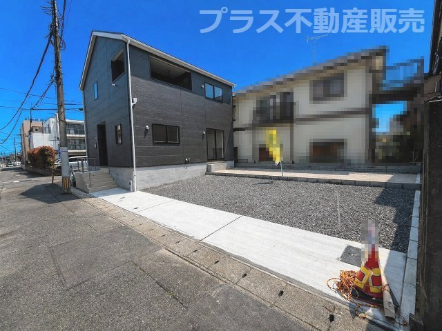 【外観】 | 福岡市南区弥永1丁目第14　1号棟（全1棟）【仲介手数料無料・0円】 | 現地写真。プラス不動産販売なら、現場の全ての棟をまとめてご見学頂けます。