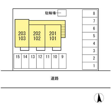 リバーサイド・Ｓの区画図|他社様掲載物件もまとめてご紹介、ご案内可能です(^^)/