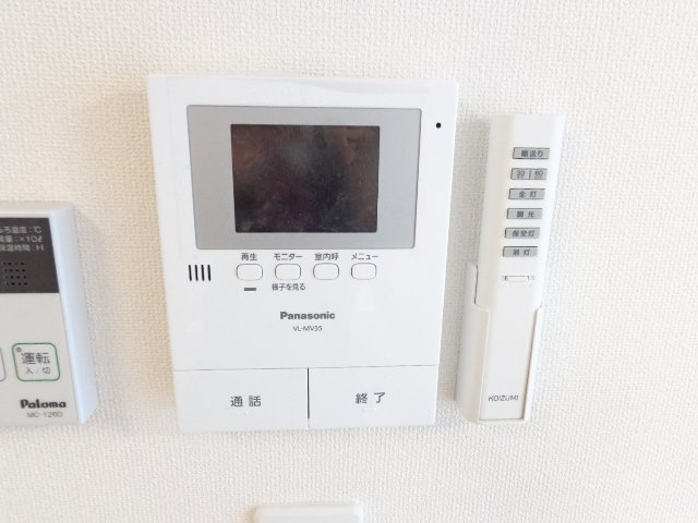 フローリッシュ・ガーデンの内装|カメラ付インターホン