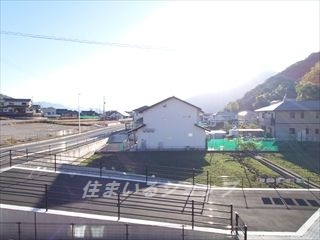 広島市安佐北区可部東４丁目のアパートの展望|募集のお部屋（202号室）からの眺望です！