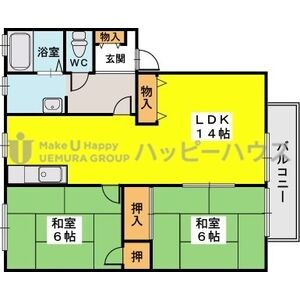 【間取り】 | プレジデント正弥Ⅰ | 現況優先