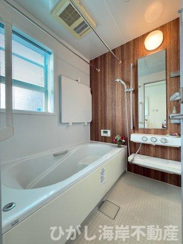 中郡大磯町生沢　中古戸建　の浴室|浴室乾燥機付きユニットバス