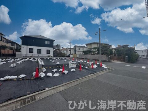 藤沢市鵠沼松が岡１丁目　　売地　全３区画の外観|現地外観