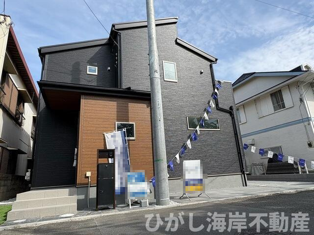 藤沢市鵠沼桜が岡４丁目　新築戸建の外観|現地外観