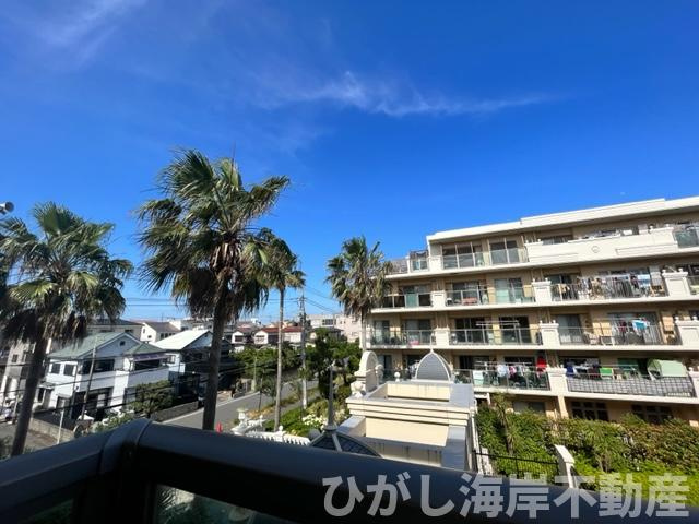 グランシティ湘南海岸Ⅱガレリア・プラージュの展望|新規リフォーム完了！バルコニーからの眺望