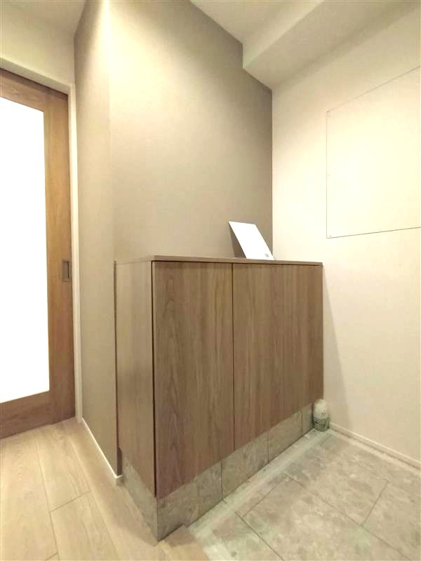 ハイム北野の玄関