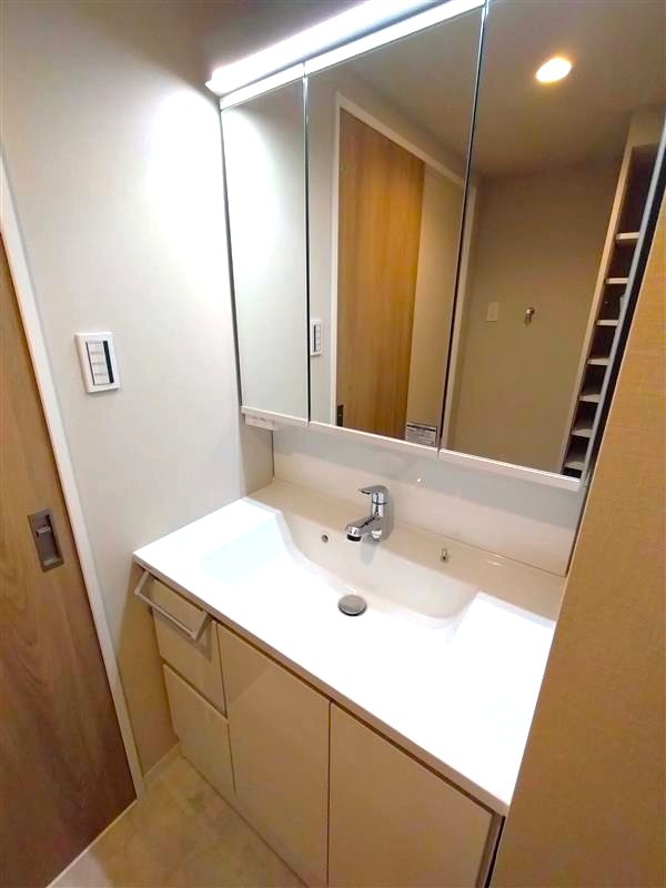 ハイム北野の洗面所