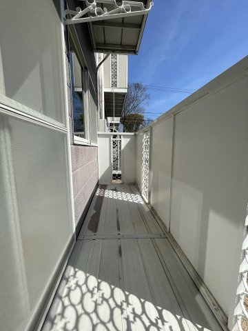 木下パークハイツのバルコニー