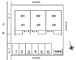 【区画図】 | クレストール秋桜Ⅱ