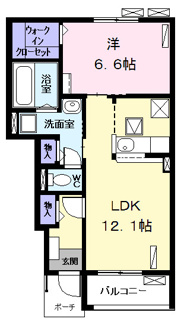 【間取り】 | クレストール秋桜Ⅱ