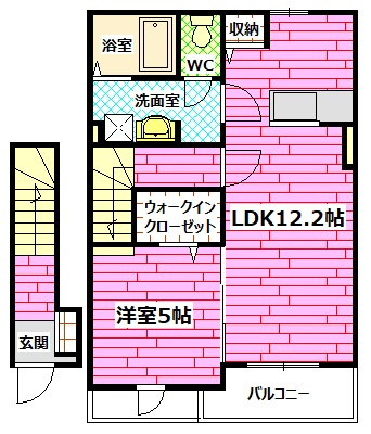 アルカンシエルの間取り