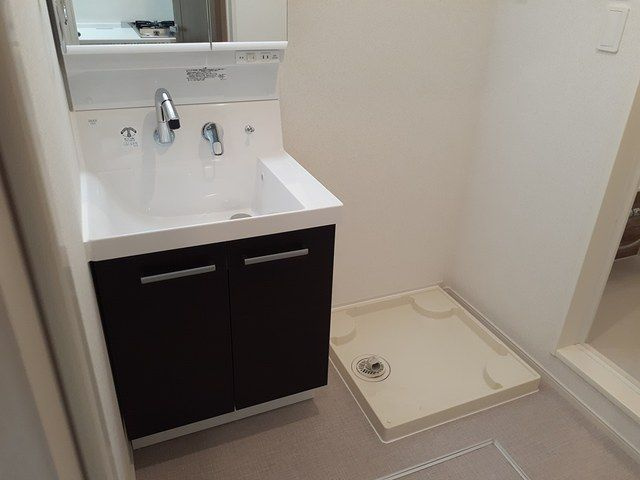 クレアドールの洗面所