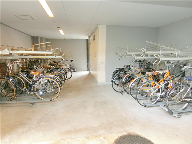 Ferieフェリエ大森町のその他共用部分|屋根付きの駐輪場　空き状況等詳細はお問合せください。　月額３００円