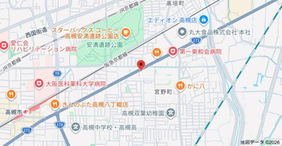 【地図】 | high wave高槻