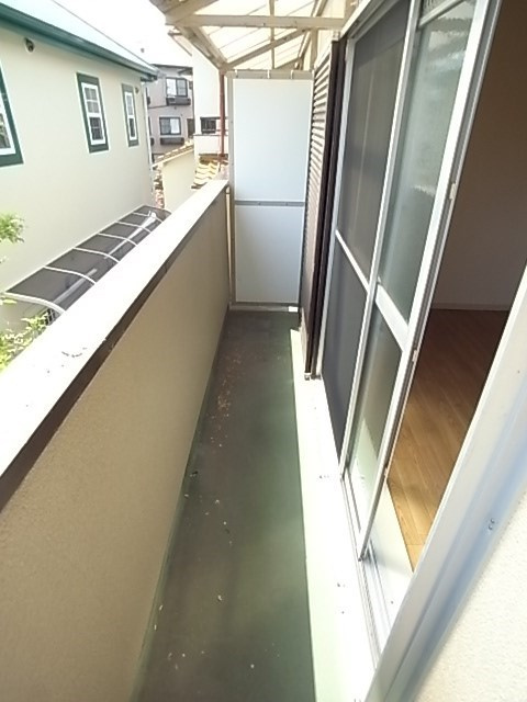 クローバーハウスのバルコニー