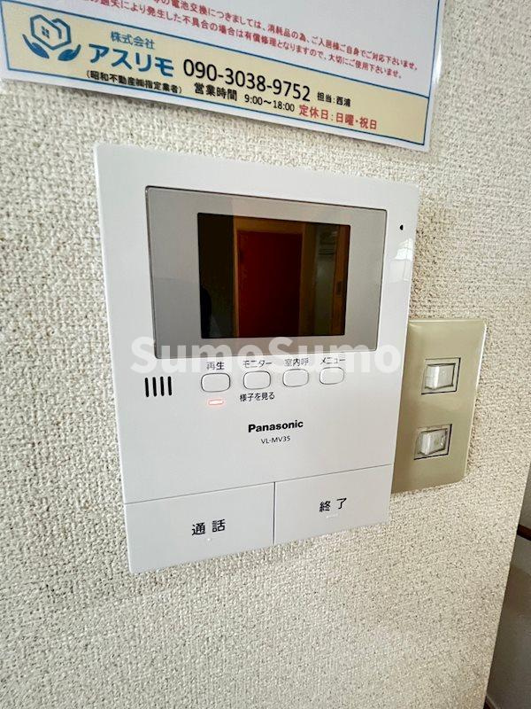 リバーサイド山手Ｂ棟のセキュリティ