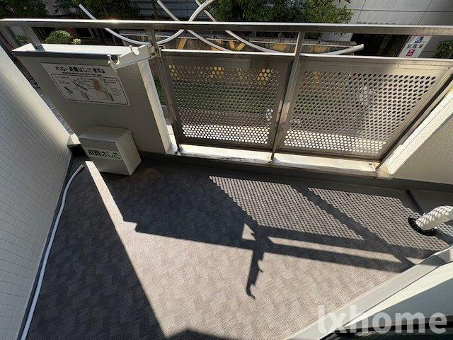 ラポール37のバルコニー