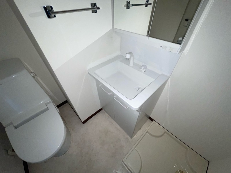 グリフィン横浜・ヴィラの洗面所|人気の独立洗面台♪