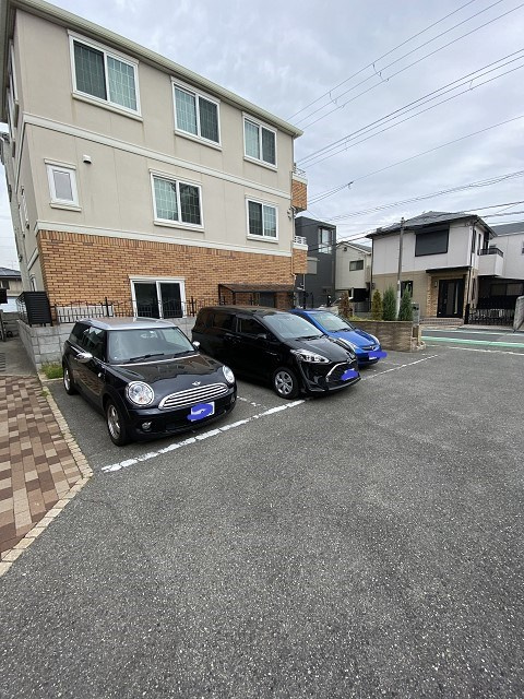 ボナールクレハの駐車場