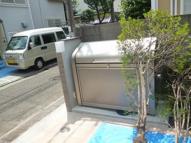 プチメゾンリラのその他共用部分|敷地内ゴミ置き場