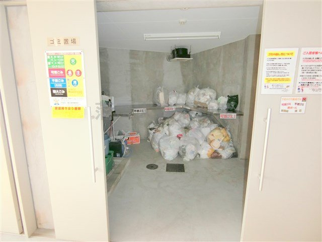 ブレシア多摩川レジデンスのその他共用部分|曜日時間関係なくゴミ出し可能なゴミ捨て場！