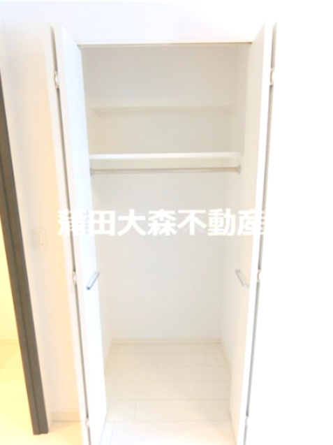 ブレシア多摩川レジデンスの収納|収納　使いやすいクローゼット