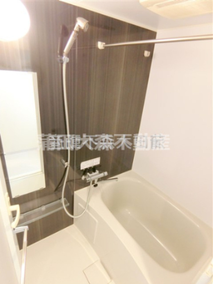 ブレシア多摩川レジデンスの浴室|浴室乾燥機付きのバスルーム　お風呂