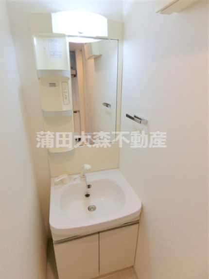 ブレシア多摩川レジデンスの洗面所|独立洗面台　