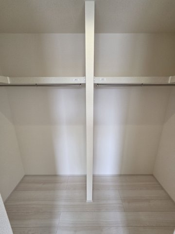 リーブルガーデン．S　行田棚田町　の収納|１号棟現地洋室クローゼット（2026年07月07日）撮影