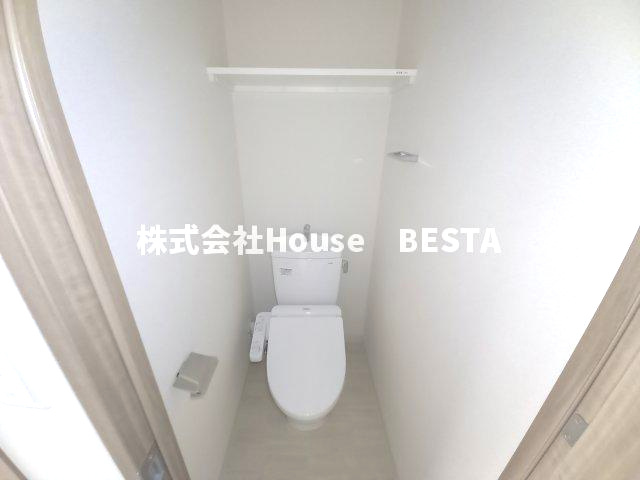 プレサンス神戸元町ベルシオンのトイレ