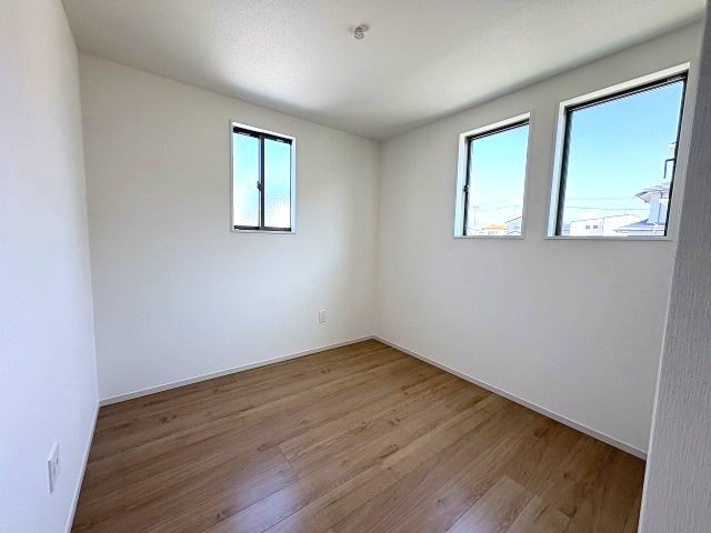 【子供部屋】 | 福岡市東区三苫2丁目6期7期・平屋　4号棟（全5棟）【仲介手数料無料・0円】 | 現地写真。