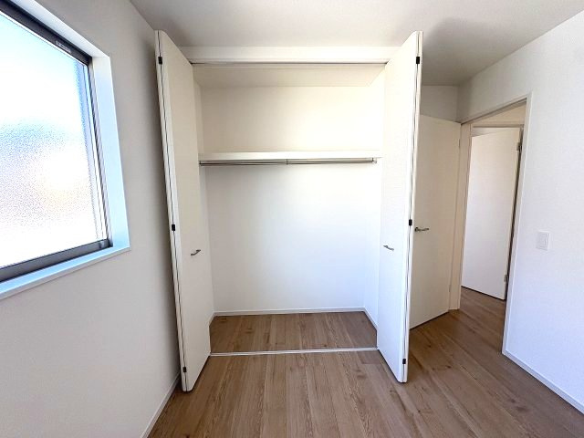 【収納】 | 福岡市東区三苫2丁目6期7期・平屋　4号棟（全5棟）【仲介手数料無料・0円】 | 現地写真。