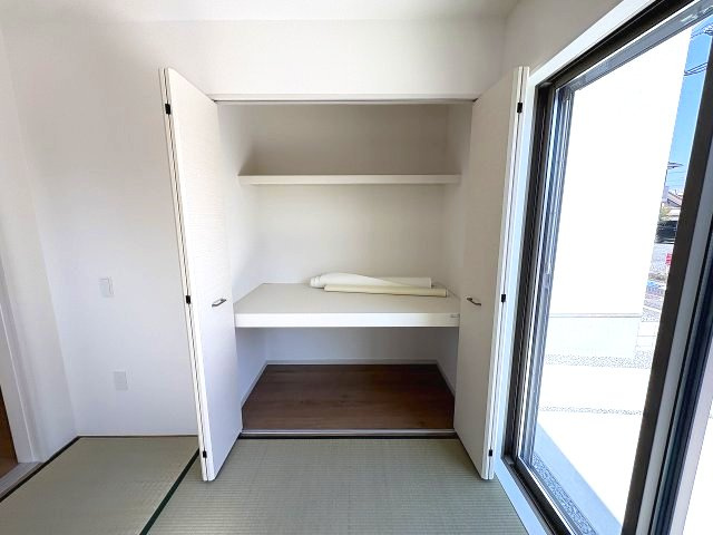 【収納】 | 福岡市東区三苫2丁目6期7期・平屋　4号棟（全5棟）【仲介手数料無料・0円】 | 現地写真。