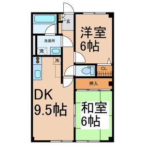 レジデンス清水山の間取り