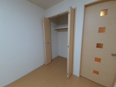 【収納】 | グランソレイユ楠葉Ⅱ | 専用の収納スペースです