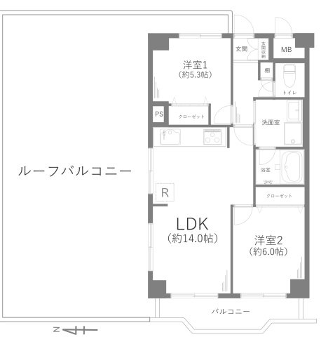 ダイアパレス東寺尾第三・弐号棟
