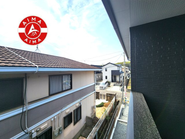 福岡市東区三苫2丁目第7-2棟(3号棟)の展望|窓から緑が見える物件も魅力的です。