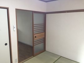 日本らしい落ち着いた雰囲気の和室です