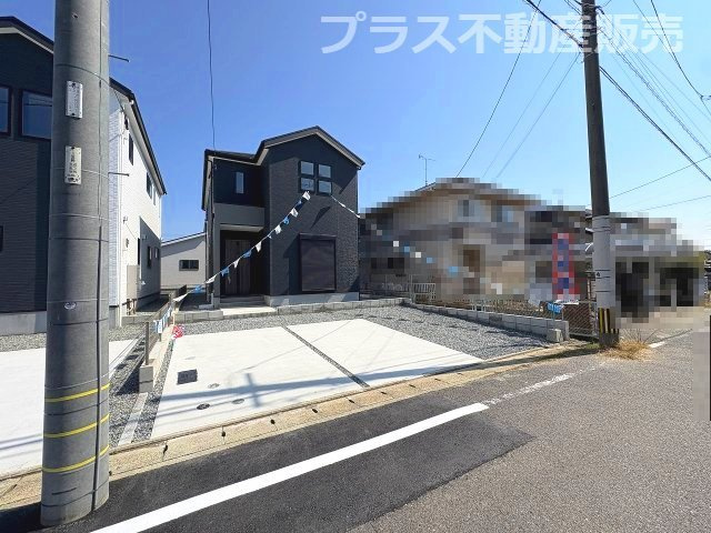 【外観】 | 福岡市東区三苫2丁目6期・7期　3号棟（全5棟）【仲介手数料無料・0円】 | プラス不動産販売なら、現場の全ての棟をまとめてご見学頂けます。