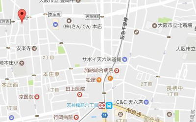 【地図】 | エステムコート梅田・天神橋2グラシオ