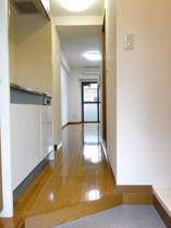 きれいな玄関です