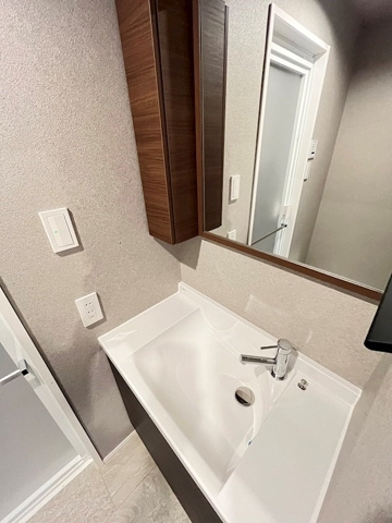 レジディア文京千石の独立洗面台