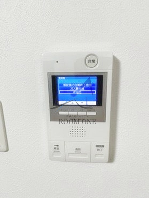 グランヴァン赤坂のセキュリティ|モニター付きインターホンです。