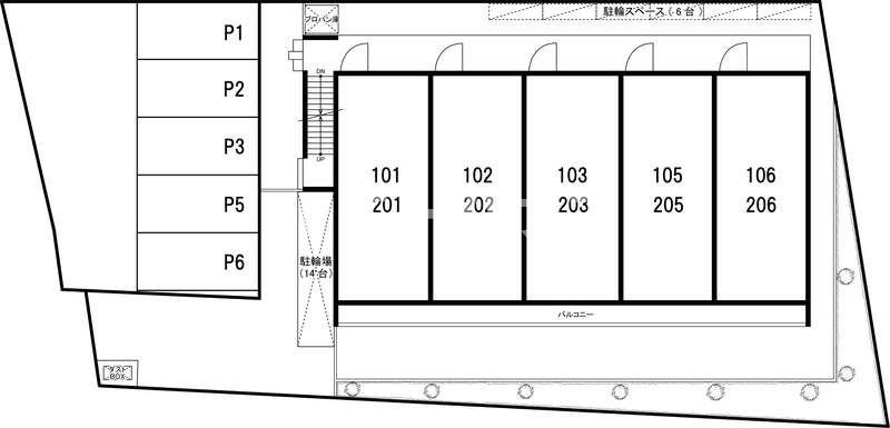 リブリ・華のその他共用部分