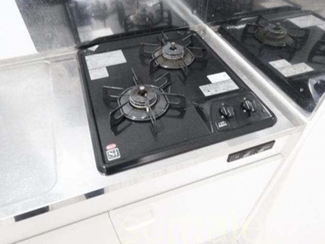 駒込スクエアのキッチン|2口ガスコンロ☆